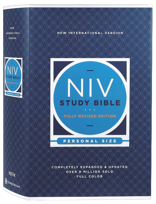 Personal Size NIV Study Bible, fully revised edition, red letter edition (2020)