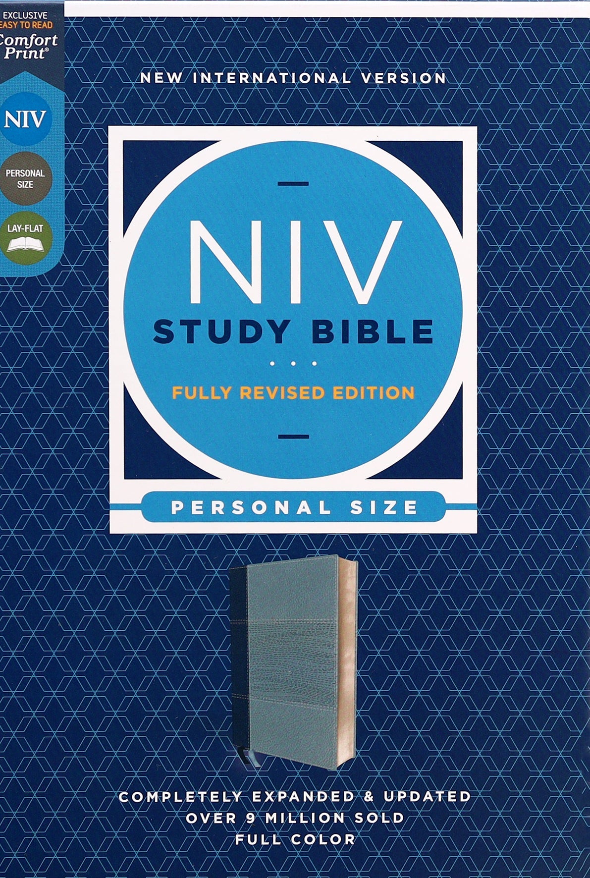 NIV Study Bible Personal Size Navy Blue Red Letter Edition