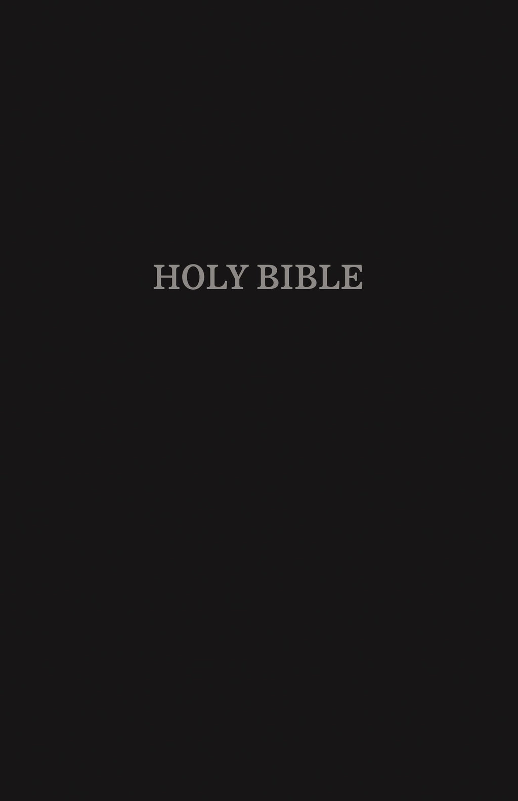 Close-up of NIV Giant Print Indexed Reference Bible in Black with Red Letter Edition