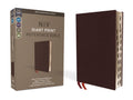 NIV Reference Bible, Giant Print, Red Letter, Indexed Edition, Burgundy