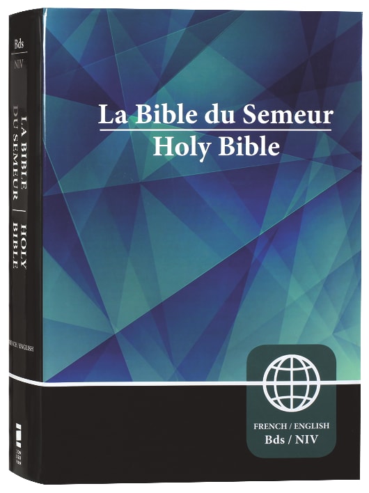 Bilingual French and English Semeur NIV Bible in black letter edition