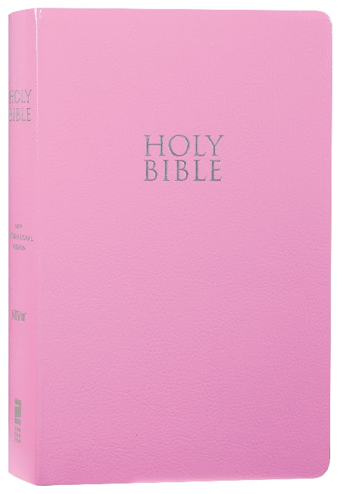NIV Pink Gift and Award Study Bible with Red Letter Edition