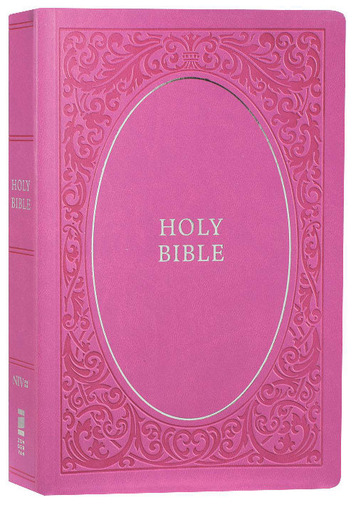 Soft touch NIV holy Bible pink black letter edition