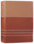 Tan/Brown Black Letter NIV Study Bible for in-depth biblical understanding