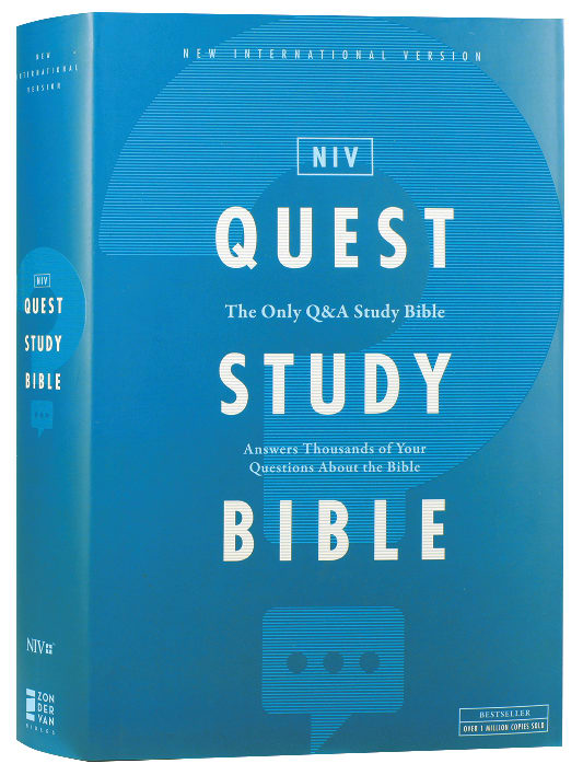 In-depth study and devotion NIV Quest Study Bible, the only Q and A study Bible
