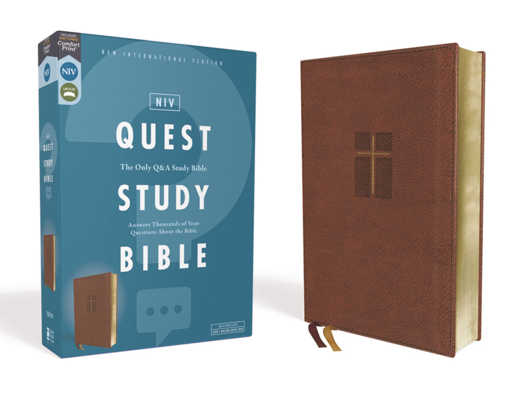 NIV Quest Study Bible Brown