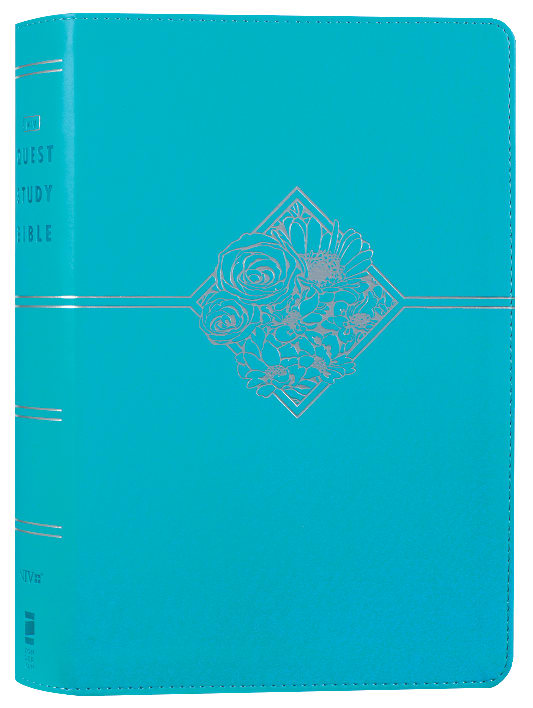 NIV Quest Study Bible Teal book cover image