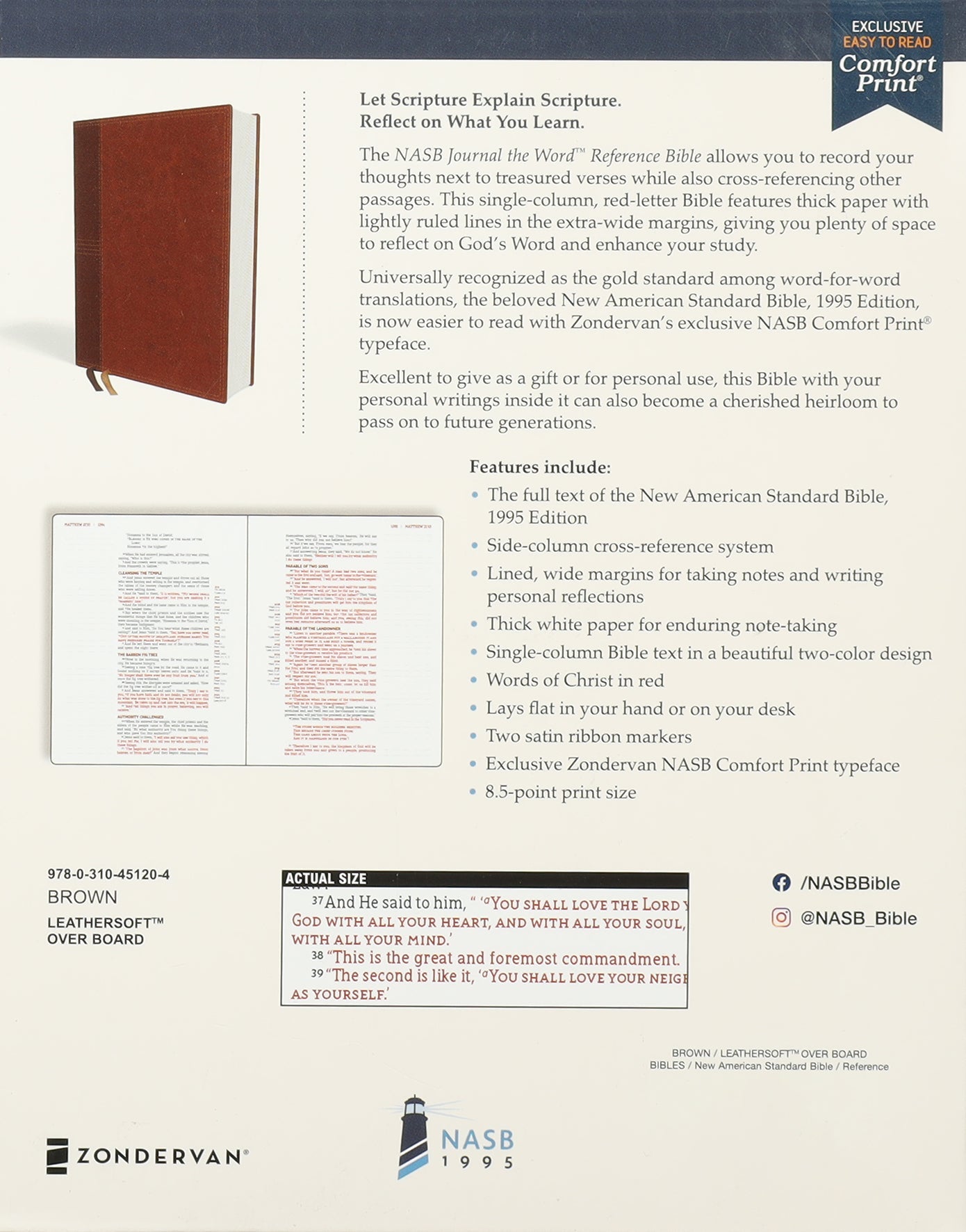 NIV Beautiful Word Journaling Bible - Interleaved Single Column Bible