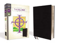 NRSV Thinline Bible in bonded leather black with comfort print
