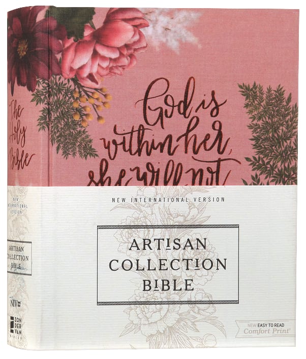 NIV Artisan Collection Bible journaling Bible with wide margins