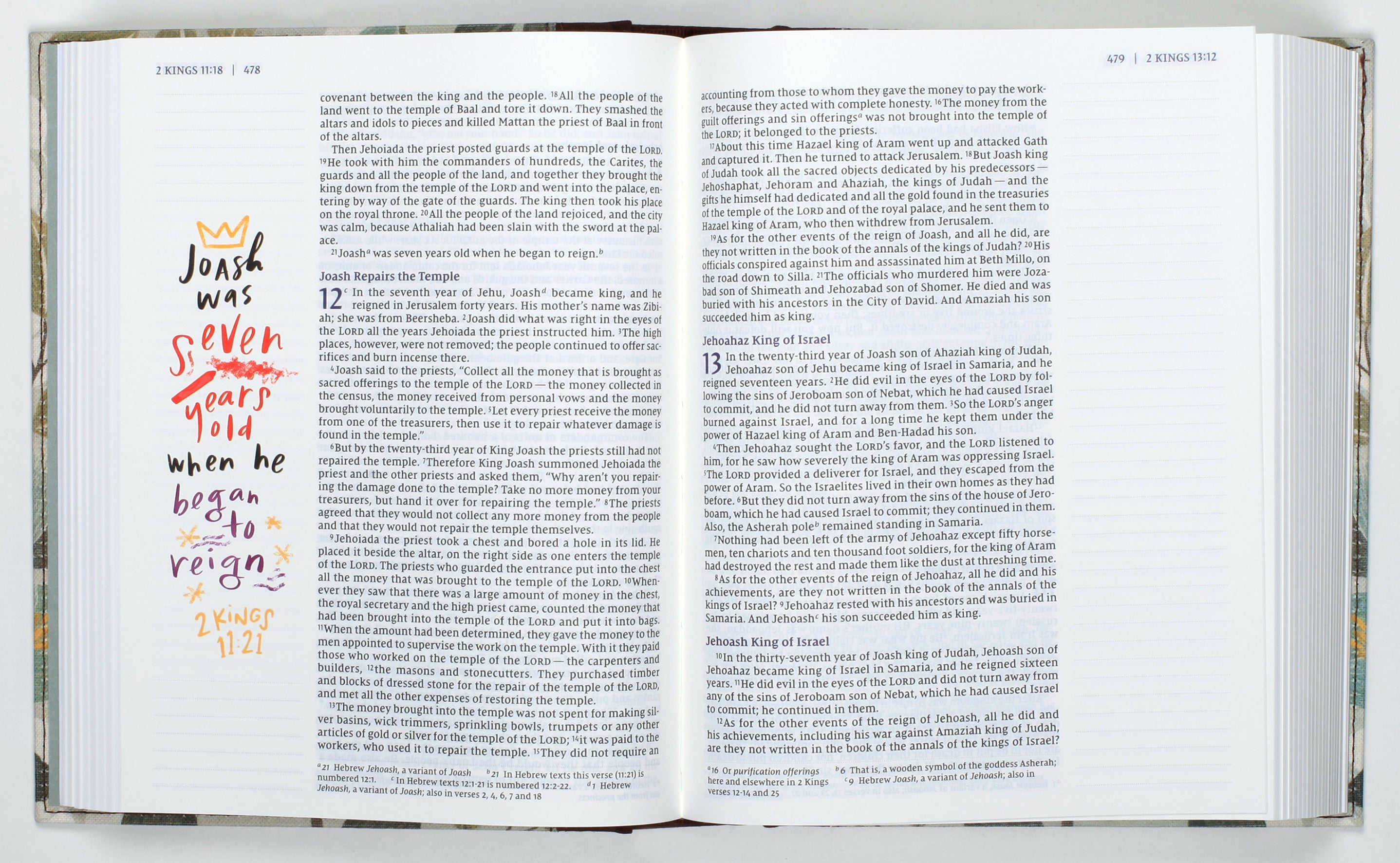 NIV Beautiful Word Bible with journaling space and vibrant multi-color floral design