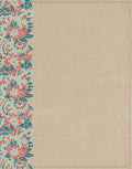NIV Beautiful Word Bible With Peel/Stick Bible Tabs Gold/Floral (Red Letter Edition)