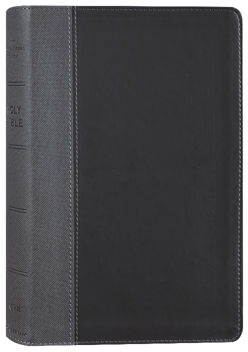NIV personal size Bible large print black (red letter edition)
