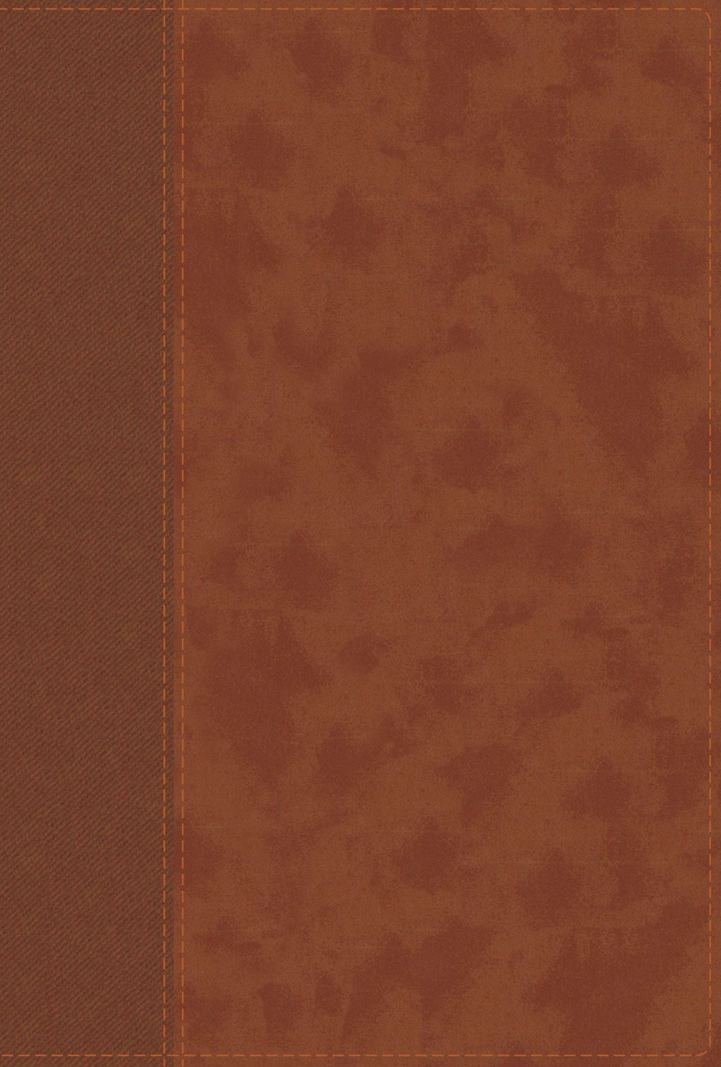 NIV Large Print Personal Size Bible, Red Letter Edition, brown leather cover