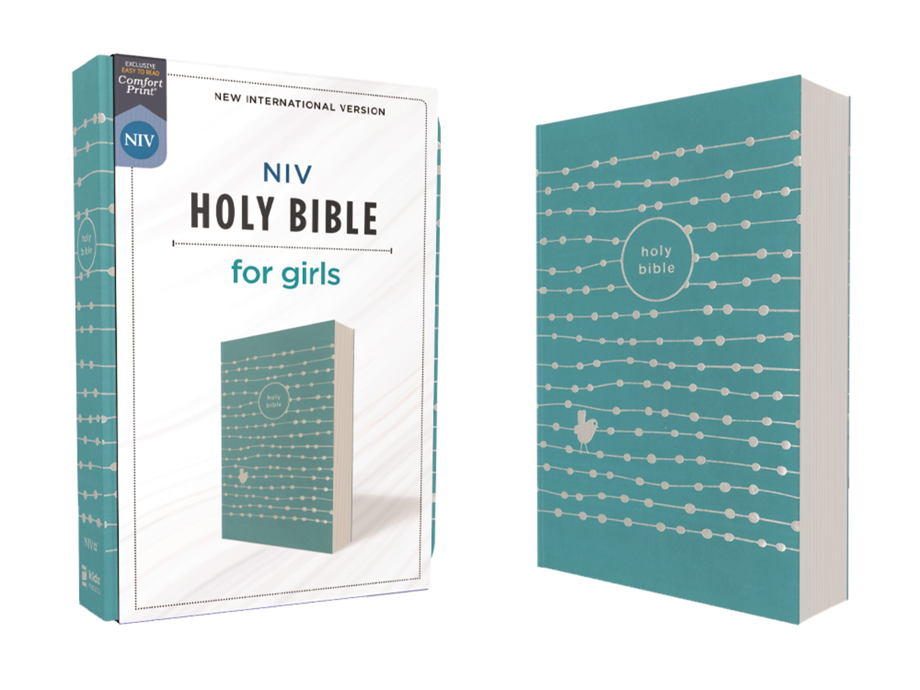 NIV Holy Bible For Girls Teal
