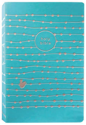 NIV Holy Bible for Girls, a teal edition, designed for young girls.