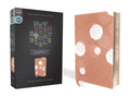 Compact NIV Teen Study Bible in Peach Comfort Print with detailed study notes for teenagers.