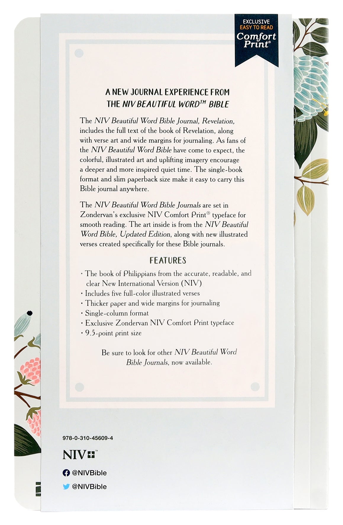 NIV Beautiful Word Bible with Journal Space for Studying the Bible
