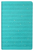 NIV Quest Study Bible personal size teal thumb indexed layout and features