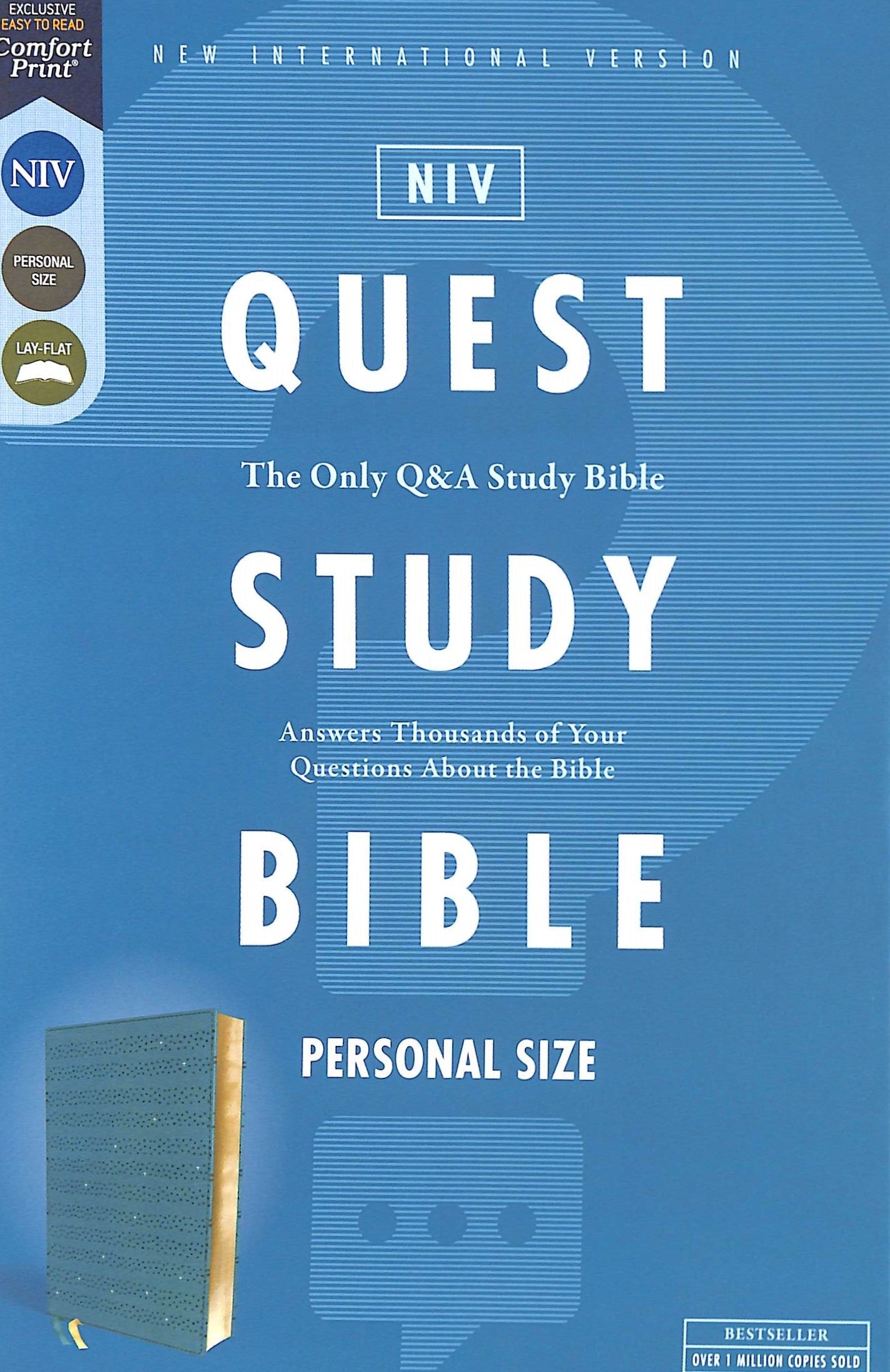 NIV Quest Study Bible Personal Size Teal Bible for personal study
