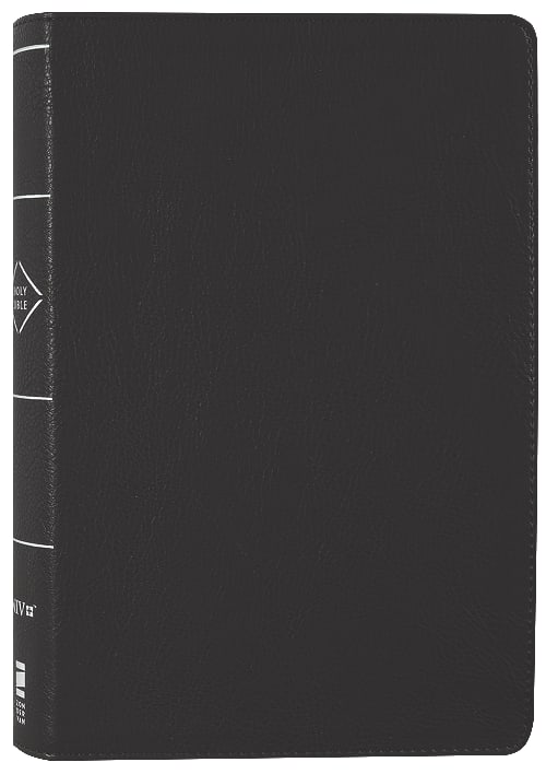 NIV Thinline Bible in Red Letter Edition with black Passaggio setting