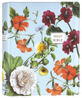 NIV Artisan Collection Bible in Blue Floral with Red Letter Edition