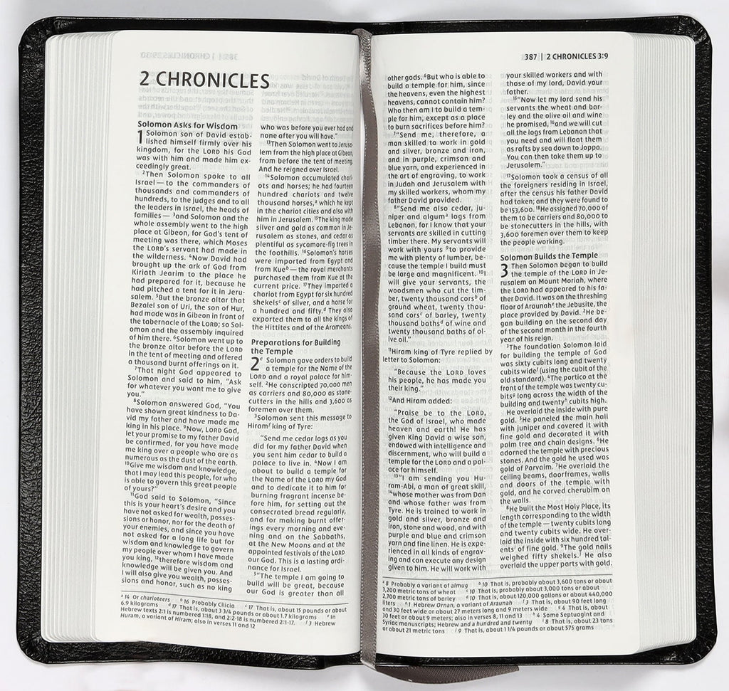 NIV Red Letter Edition Pocket Thinline Bible, Front View