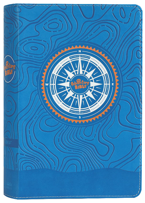 NIV Adventure Bible for Kids, Black Letter Edition, Blue cover