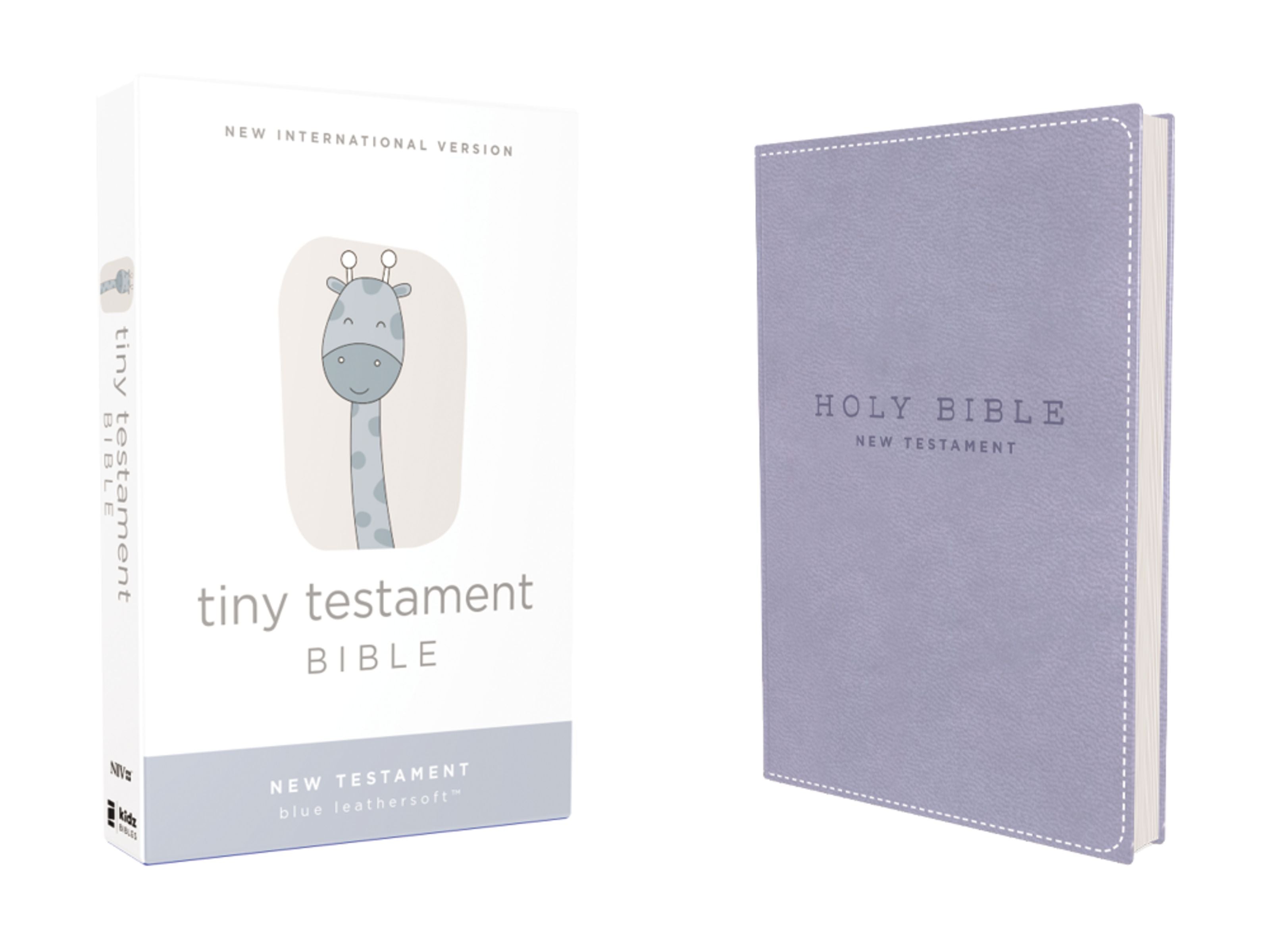 Blue cover NIV New Testament Bible translation