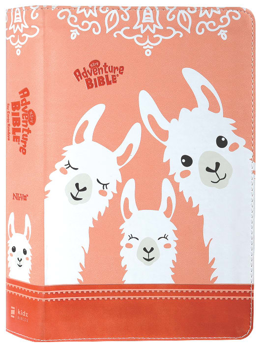 NIrV Adventure Bible for Early Readers, coral full color, Bible for young readers