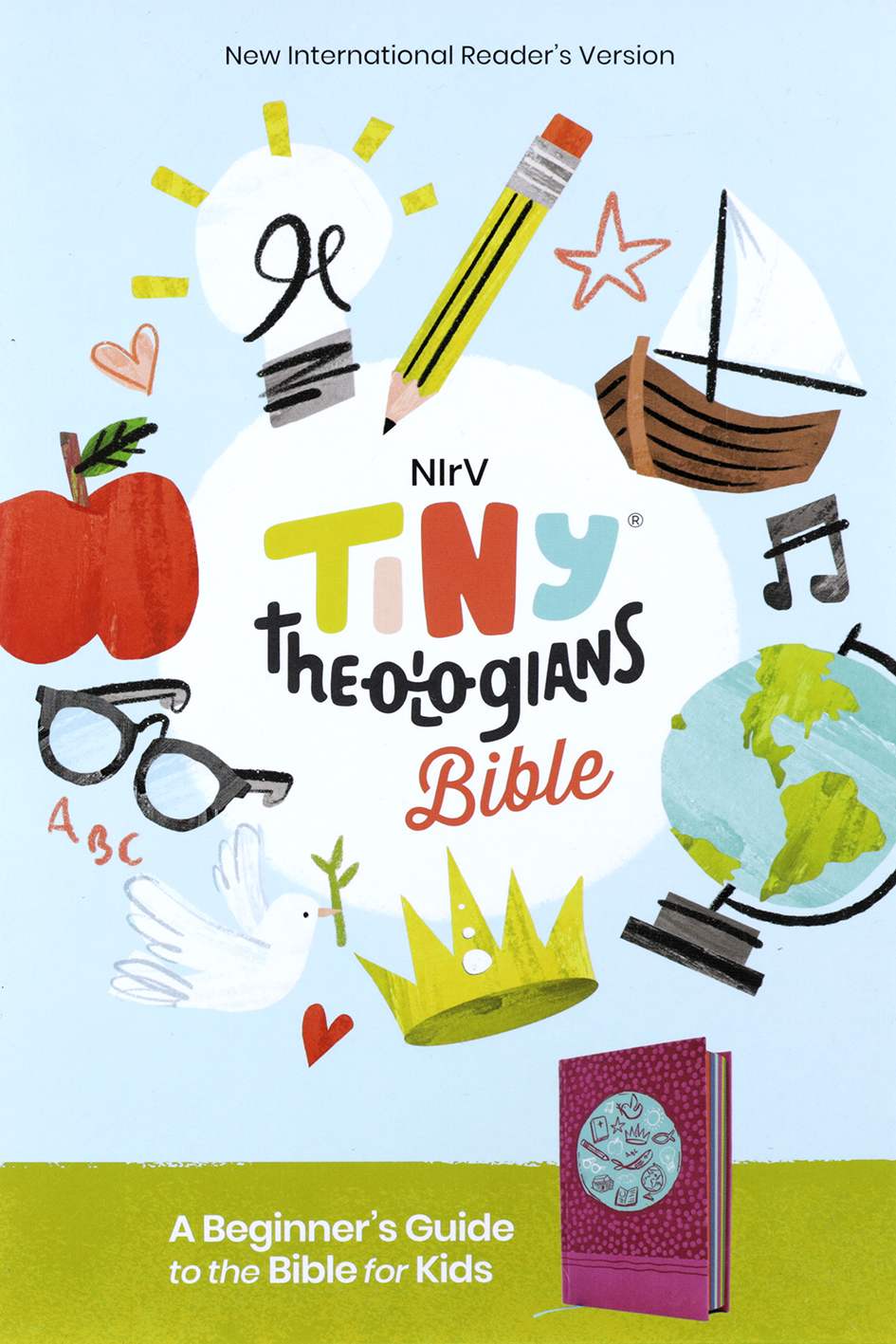 Pink NIRV Tiny Theologians Bible, perfect for daily devotion and study