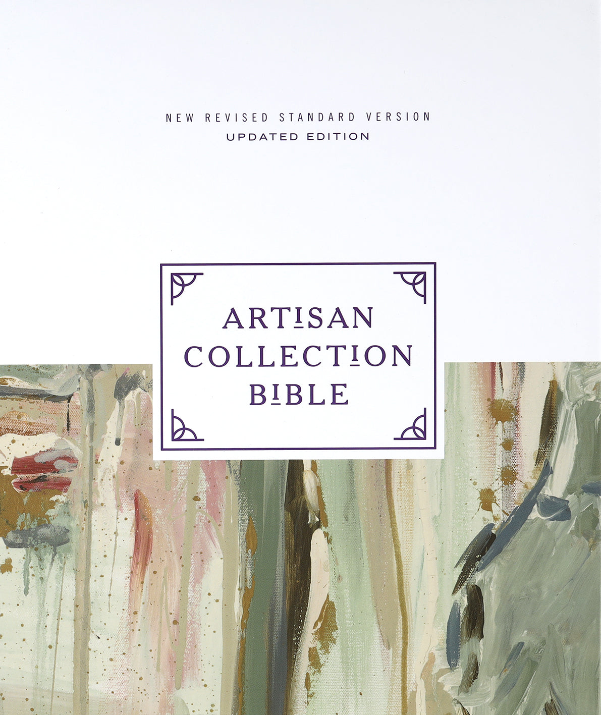 Inside look at the Nrsvue Artisan Collection Bible, a devotional and journaling Bible for spiritual growth.