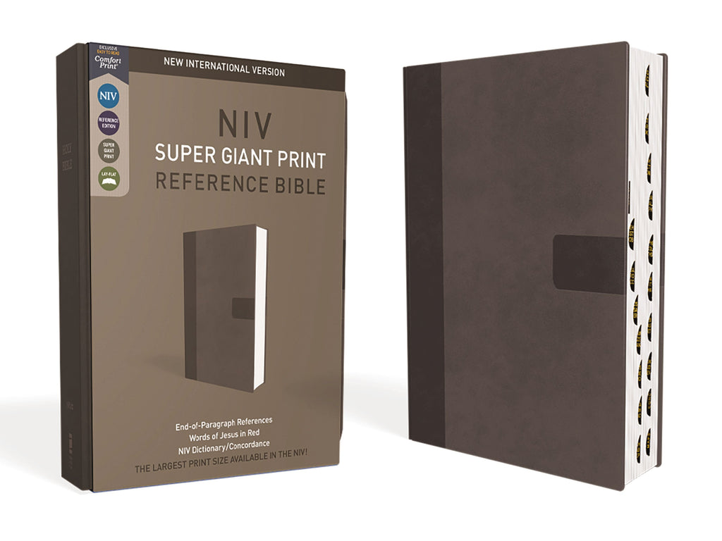 Large Print NIV Bible with Thumb Indexed and Red Letter Edition