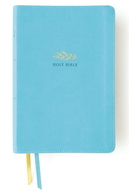 Women's Devotional Bible Large Print in Teal for a deeper connection