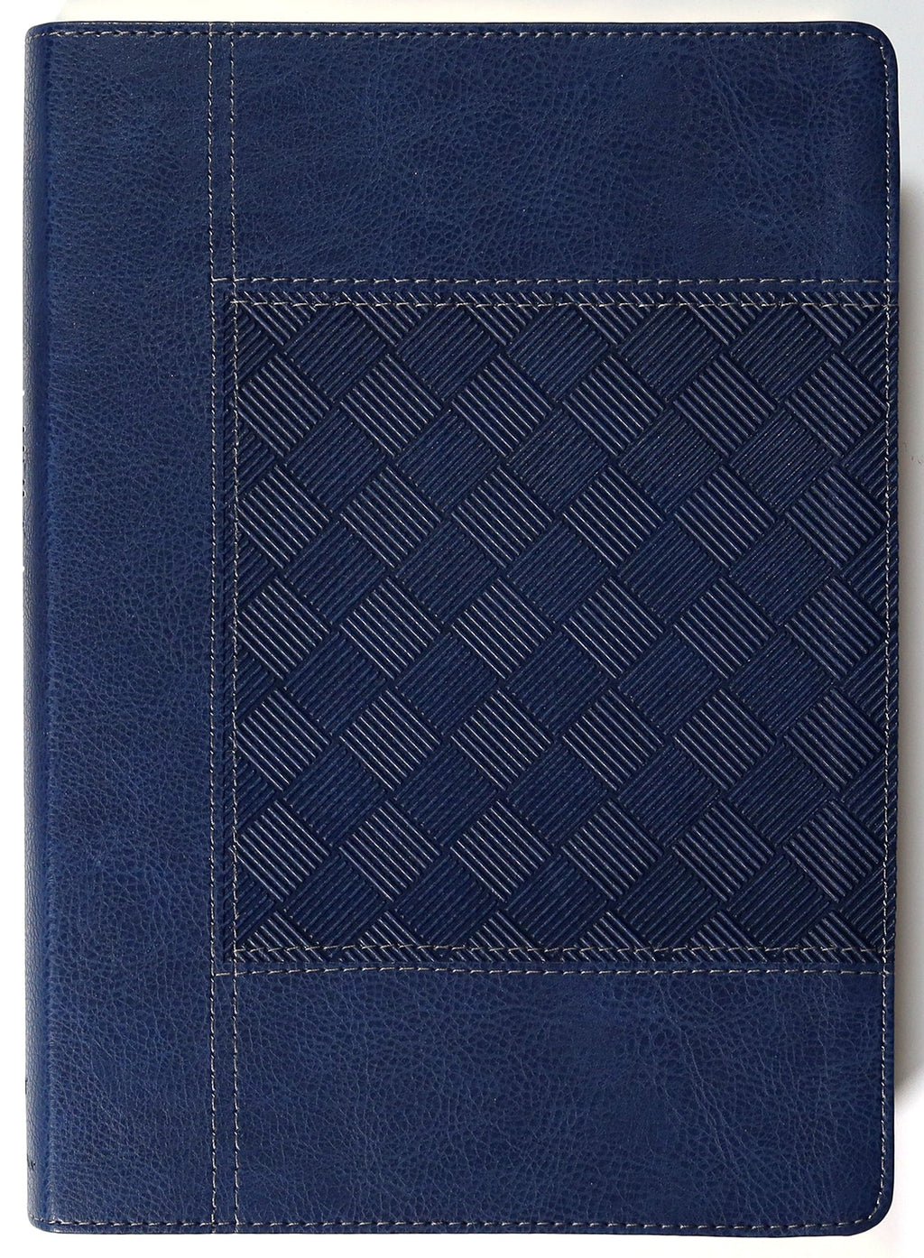 NIV Wide Margin Journaling Bible in Navy with Red Letter Edition