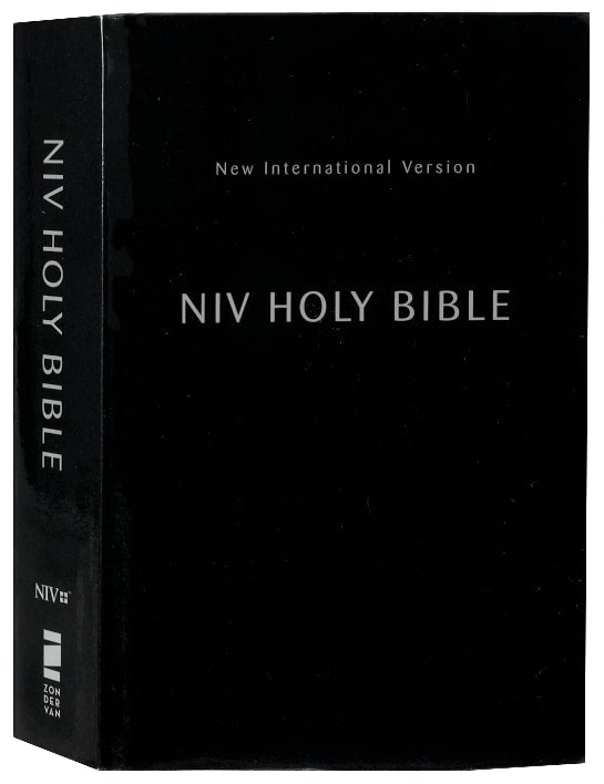NIV Compact Black Letter Bible with a sleek and portable design