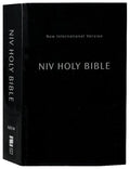 NIV Compact Black Letter Bible with a sleek and portable design