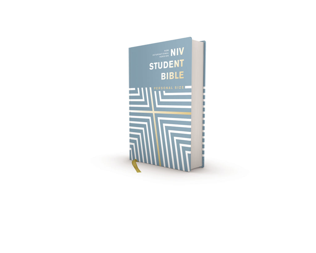 NIV Student Bible, Personal Size, Black Letter Edition for study and reference
