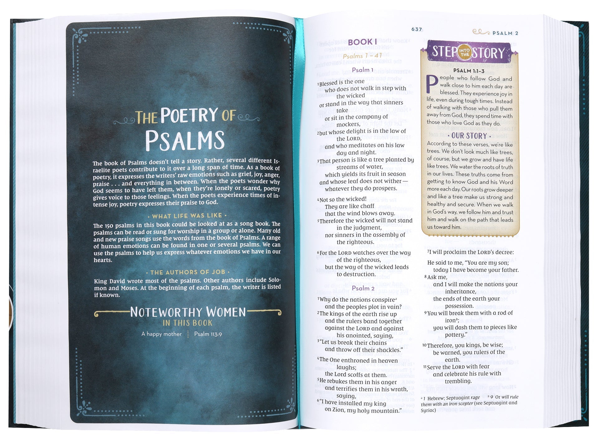 Teal edition of NIV Kingdom Girls Bible, a girls' Bible for spiritual growth