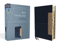 NIV Thinline Bible Blue Thumb Indexed with Red Letter Edition