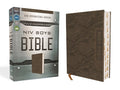 NIV Boys' Bible with Adventure Study features and brown camo thumb indexed tabs
