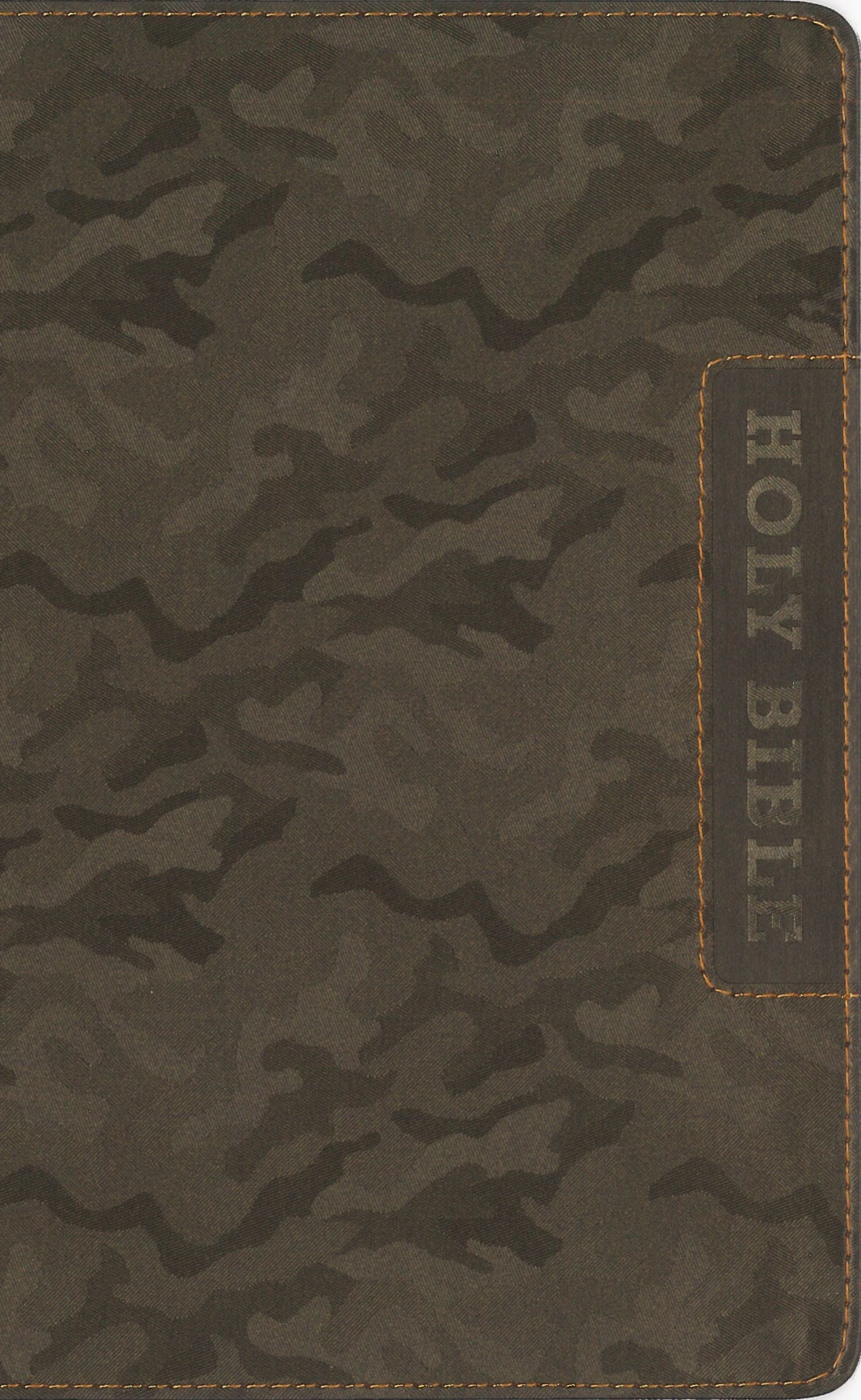 NIV Boys' Bible with Adventure Study features in brown camo thumb indexed tabs