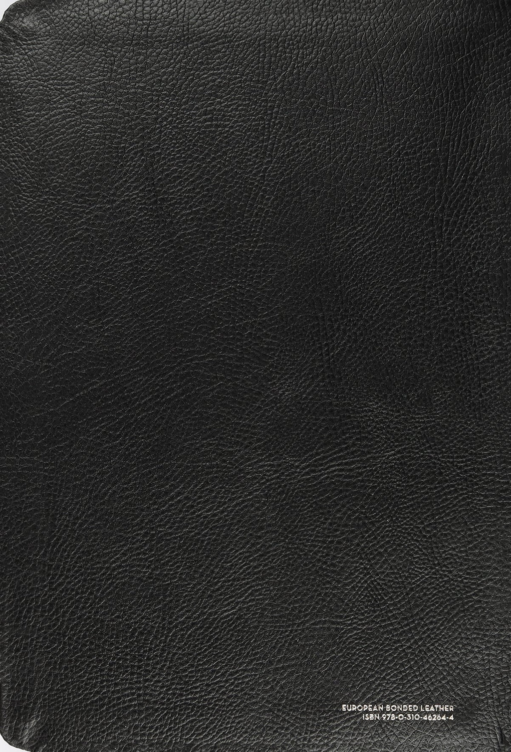 Front cover of NIV Thinline Reference Bible large print black with red letter edition