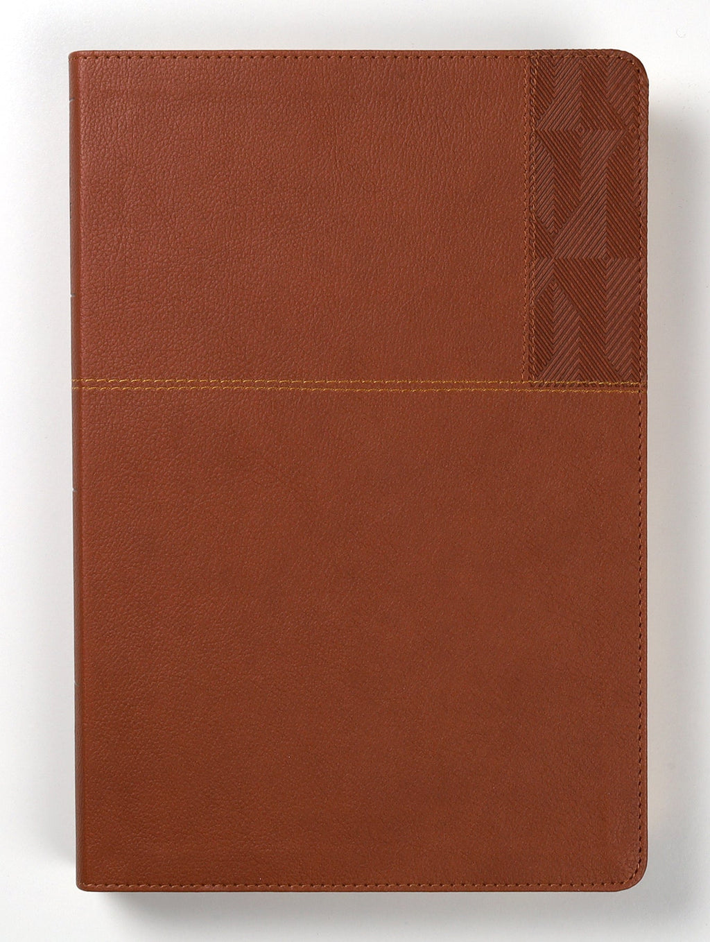 NIV Thinline Reference Bible Large Print Brown (Red Letter Edition) cover