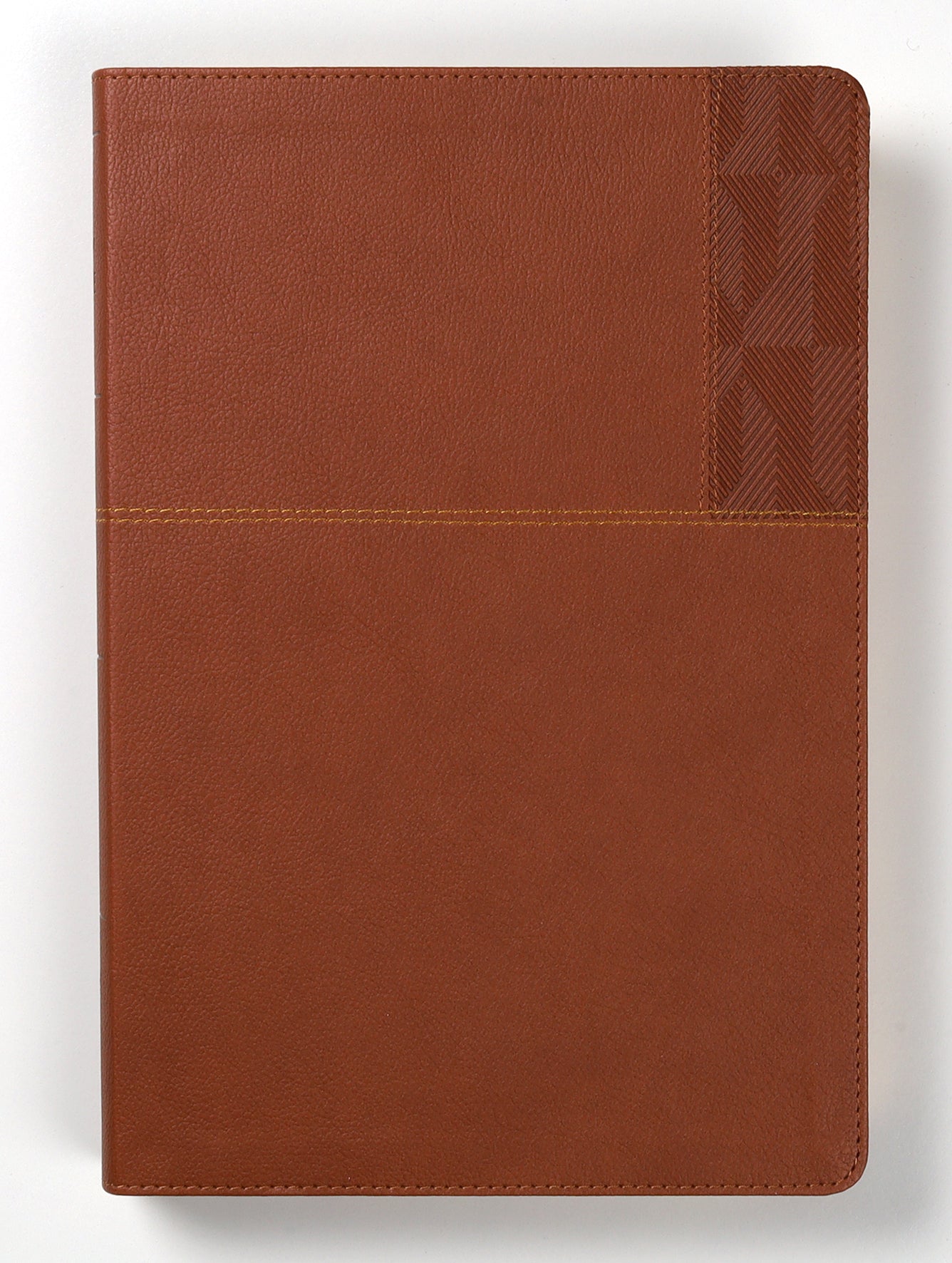 NIV Thinline Reference Bible Large Print Brown (Red Letter Edition) cover