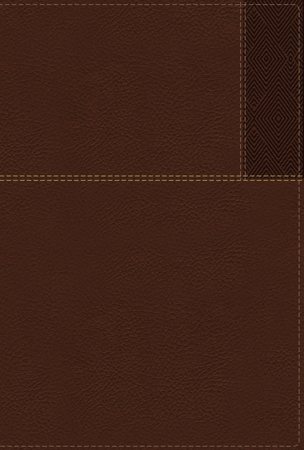 NIV Thinline Reference Bible, Large Print, Brown Indexed in use