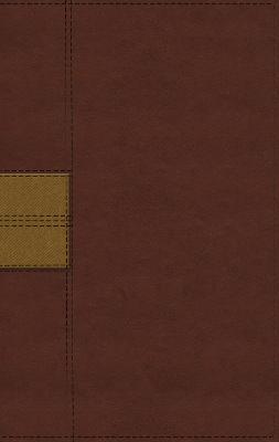 NIV Thinline Reference Bible, New International Version Bible, brown thumb indexed