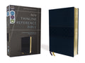 NIV Thinline Reference Bible in Navy Blue with Red Letter Edition
