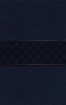 NIV Navy Thumb Indexed Thinline Reference Bible in Red Letter