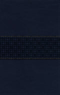 NIV Thinline Reference Bible Navy Thumb Indexed (Red Letter Edition)